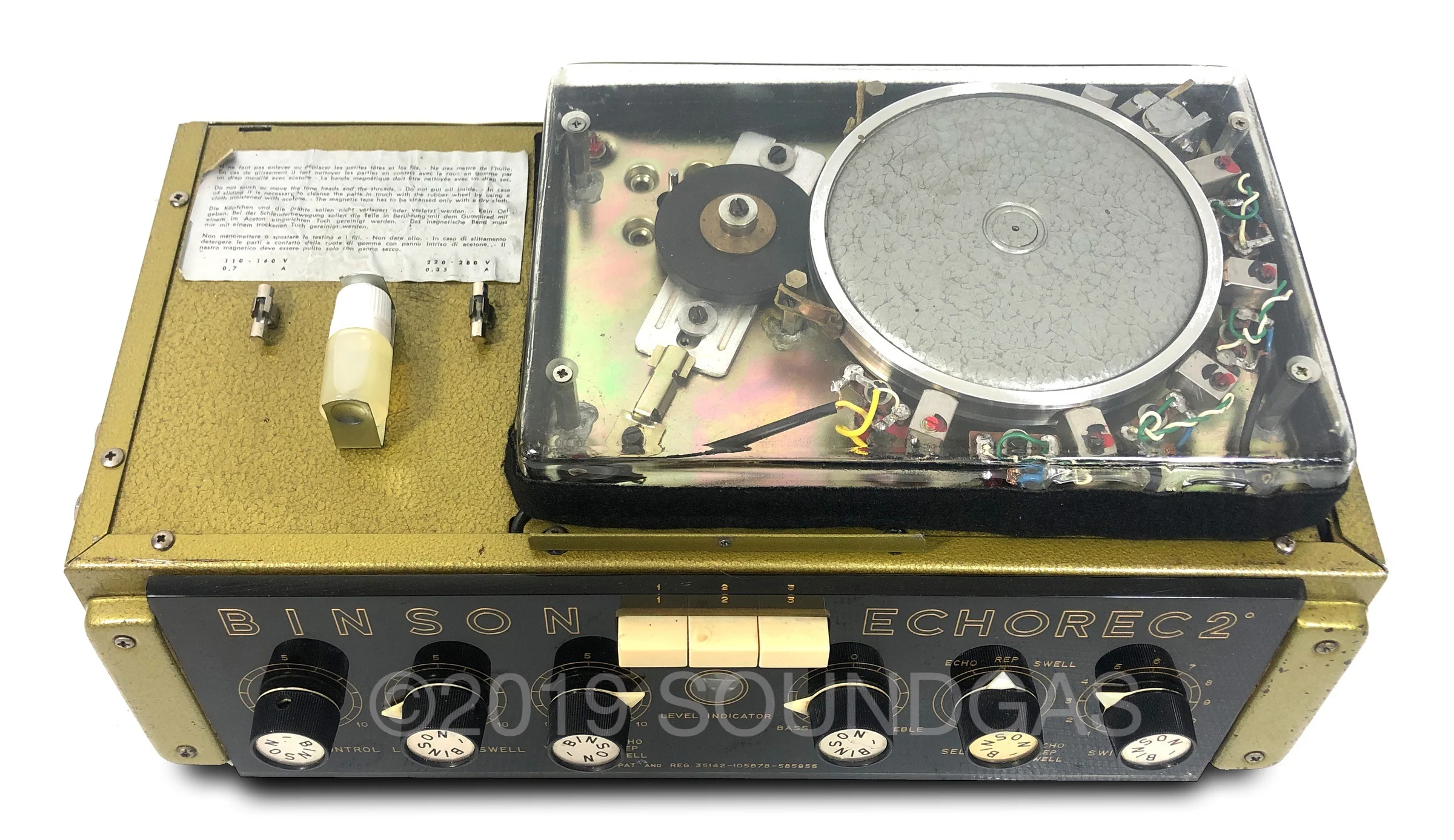 Replacement Oil Bottle for Binson Echorec - Image 5