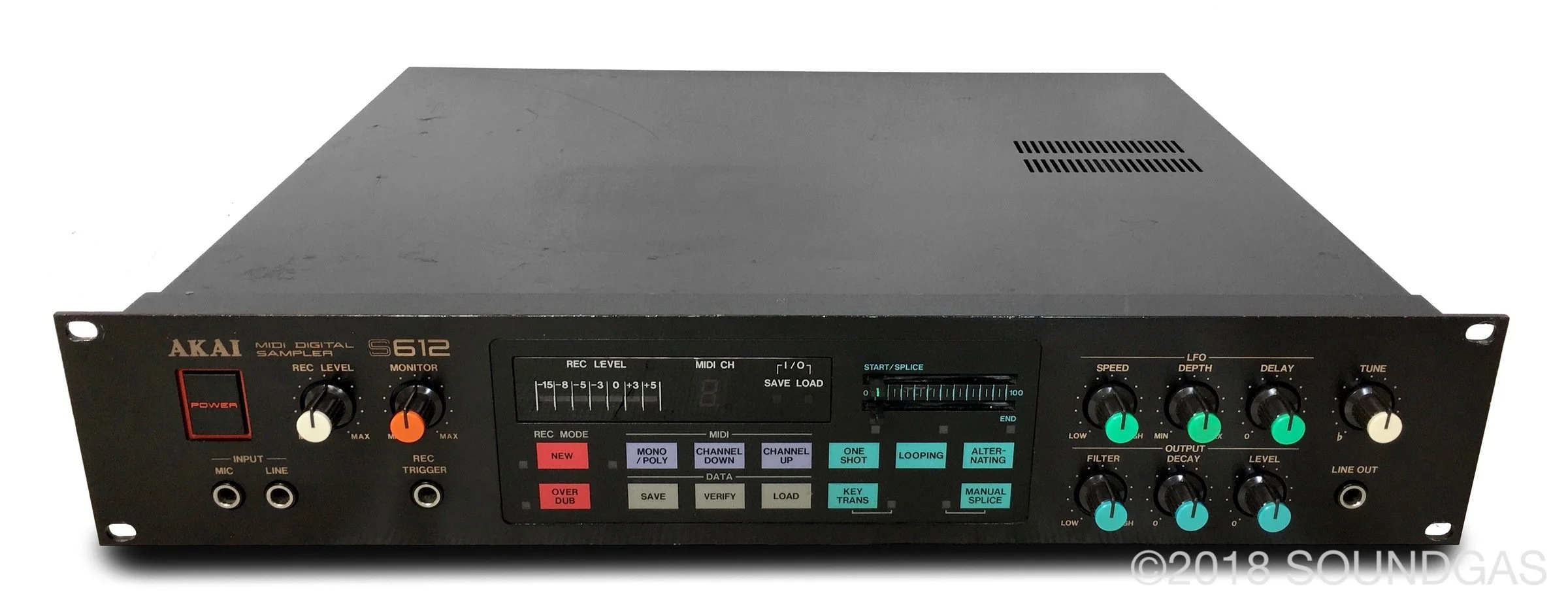 Akai-S612 + MIDI Front Panel Animator (FPA) - Image 6