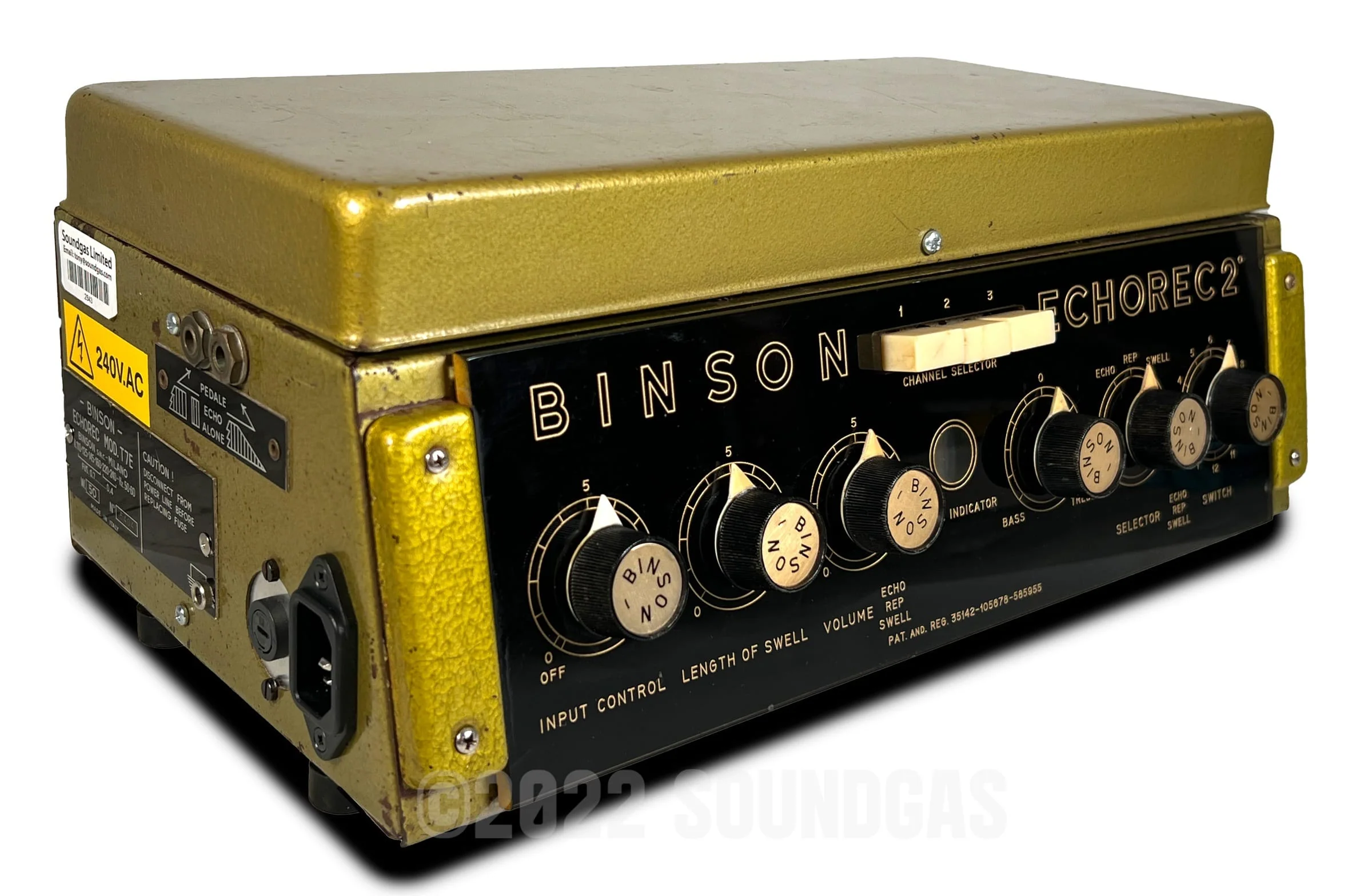 Binson Echorec 2 T7E Super-Slow Varispeed - Image 5
