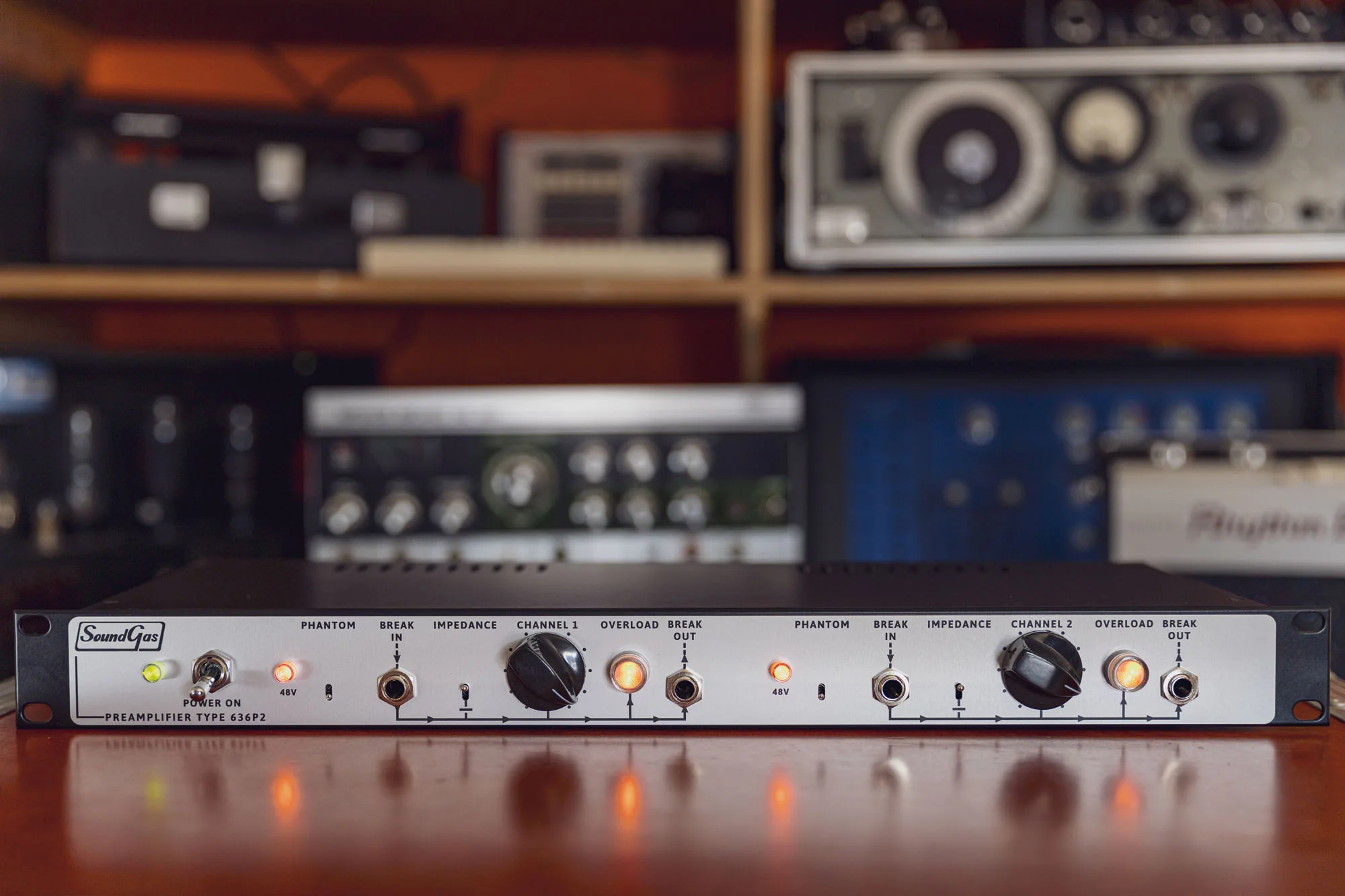 *Soundgas Type 636P2 - Twin Germanium 636 Preamp - Image 3