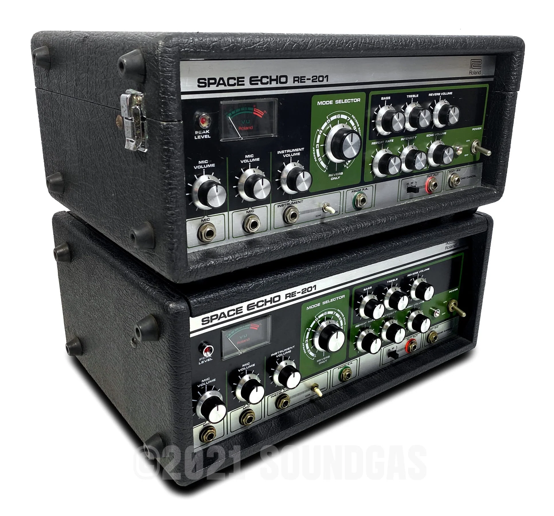 Roland RE-201 Space Echo - Stereo Pair - for sale - Image 4