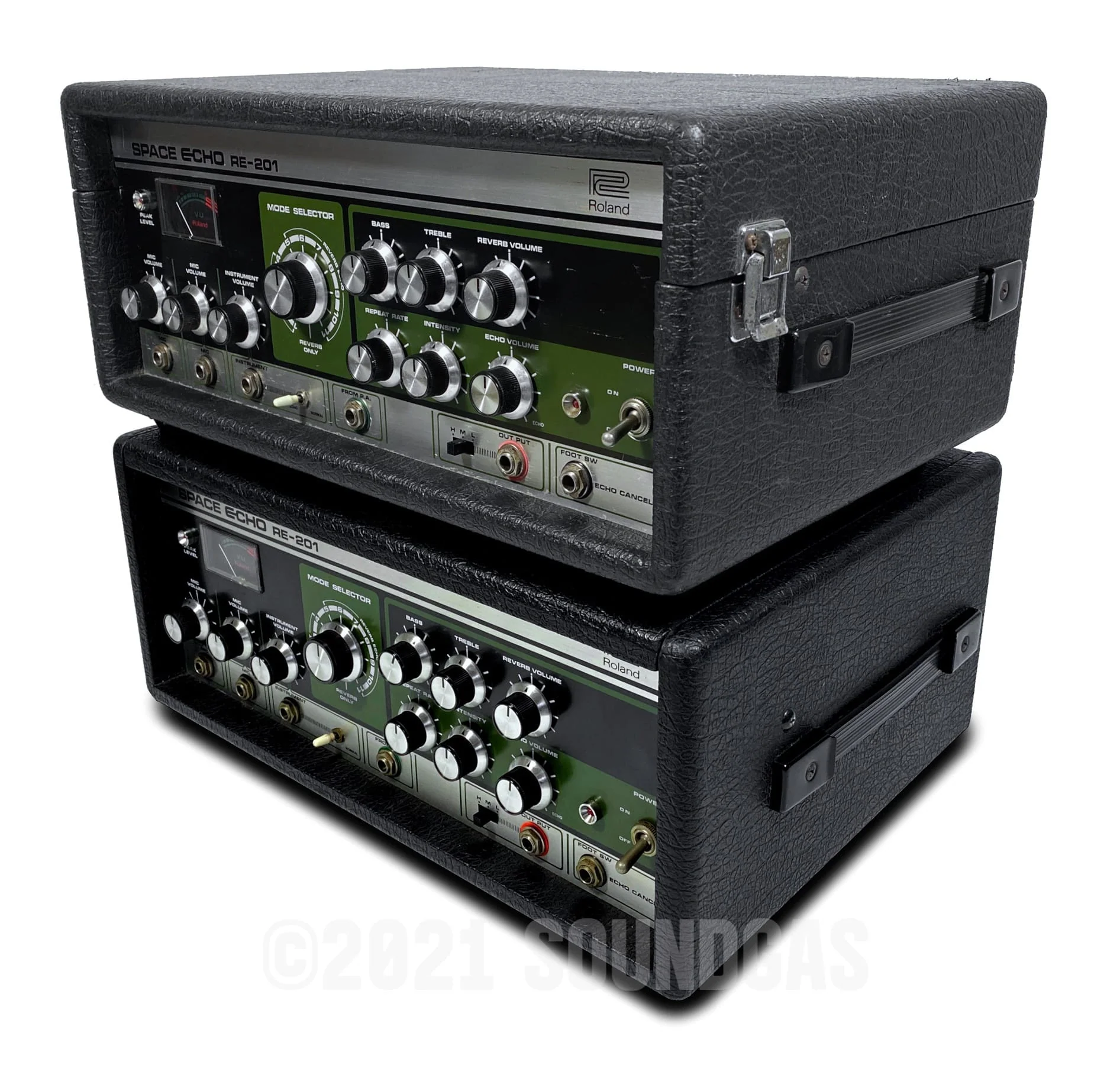 Roland RE-201 Space Echo - Stereo Pair - for sale - Image 5